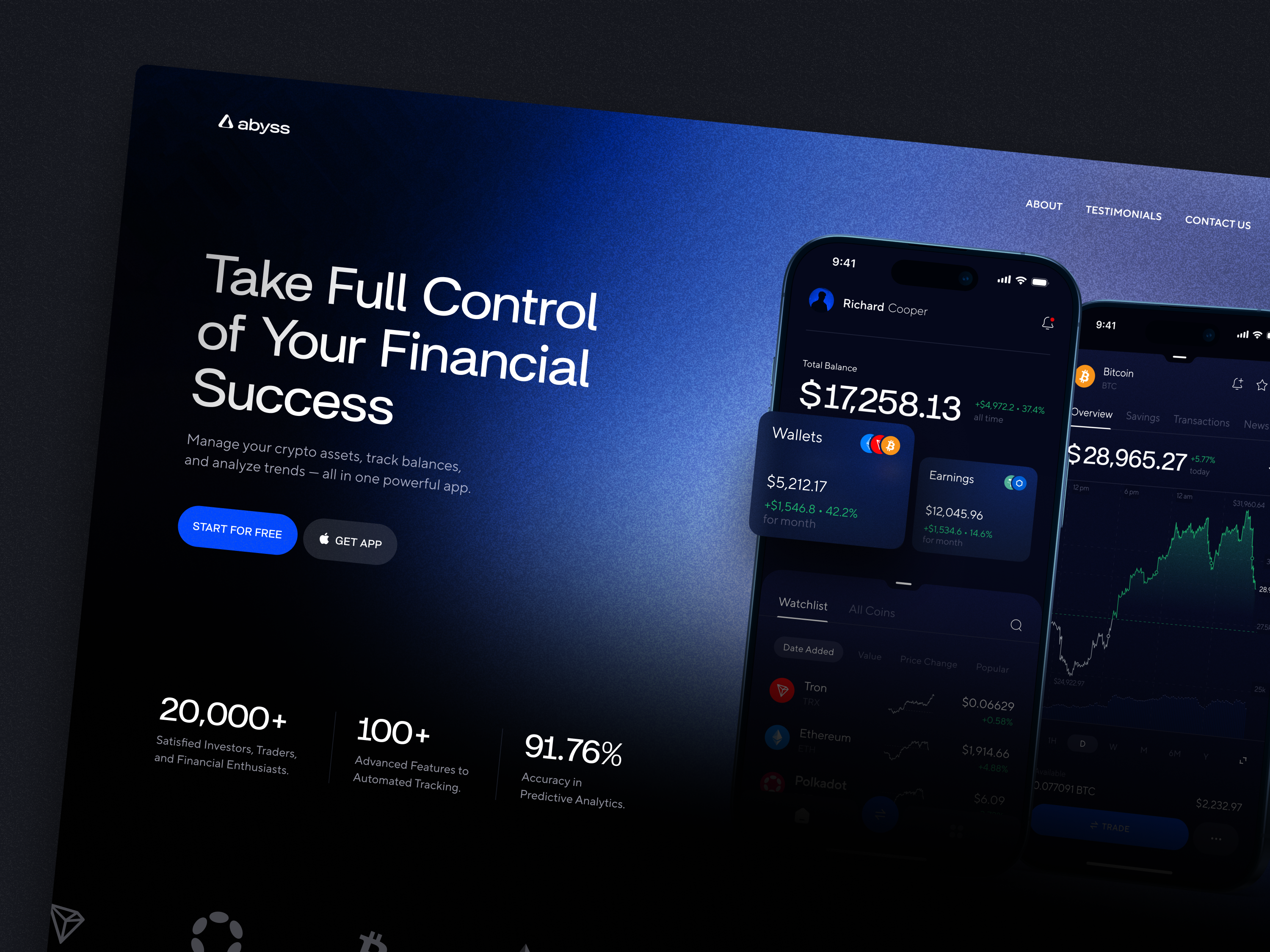 Landing Page Design for Crypto Exchange Platform bitcoin blockchain crypto crypto currency crypto trading crypto wallet crypto web cryptocurrency ethereum exchange finance financial fintech solana wallet web design