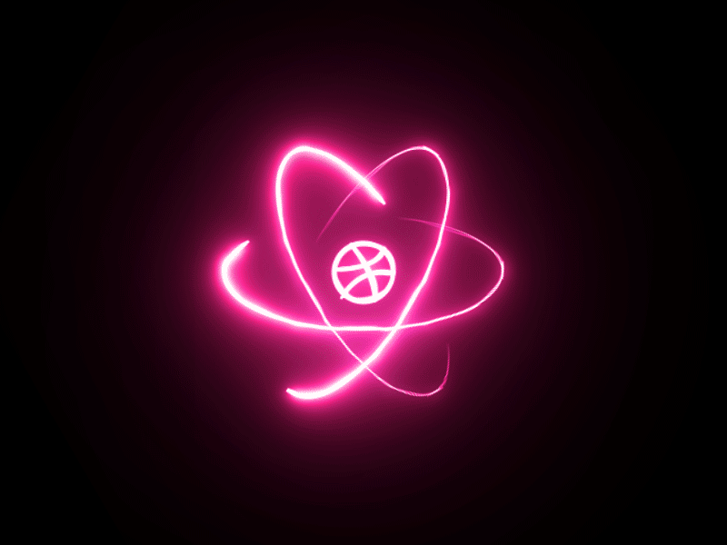 Animation logo The Dribbble animation competition dribbble drylikov infinite infinity logo react