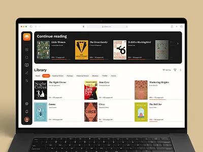 Reading Web App UI Design best web design core app dashboard modern ui reading web app ui ux ui ux design web app web application design web design web interface design web ui web ui design