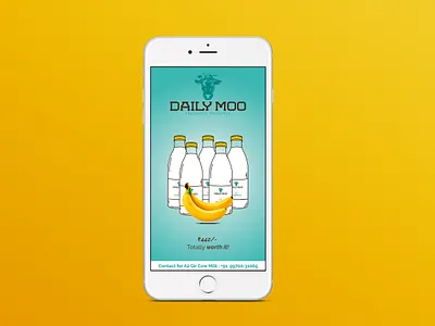 Daily Moo ahmedabad creative post creative visualisation design facebook post gujarat india instagram post jaipur navojuno photography post deisgn product promotion rajasthan social media