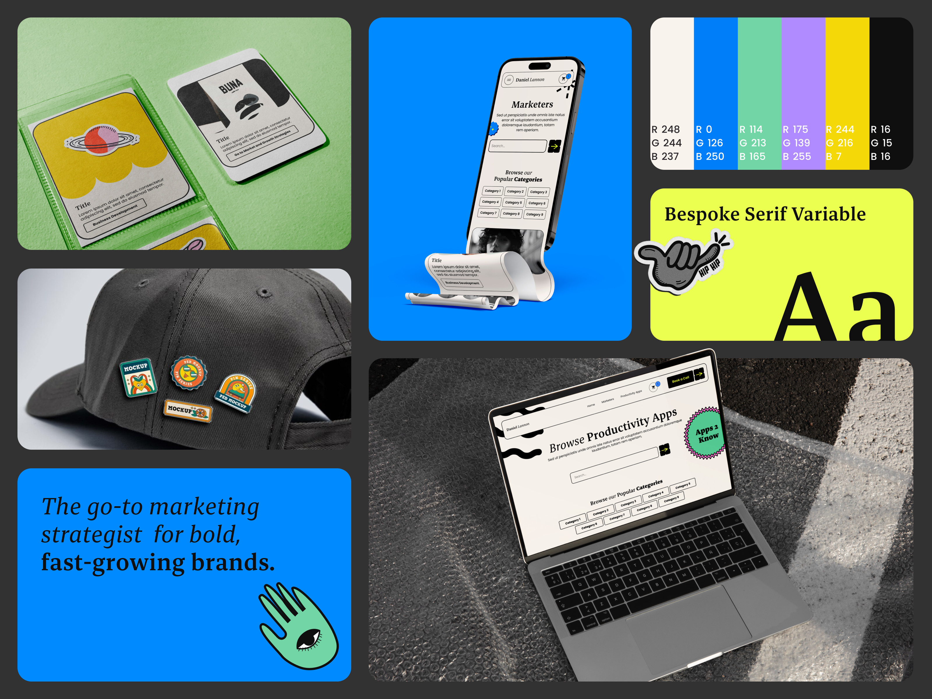 Example of Bold Brand Identity Design