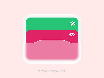 Glassomorphic glassomorphic graphic design ui