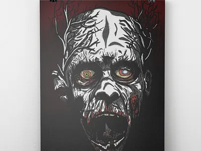 Resurrection artwork horror art illustration poster print