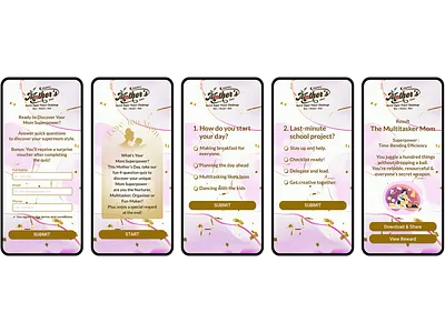 Mothers Day Super Mom Super Power Challenge branding customer engagement gamification reward management super mom challenge trivia game vouchermatic