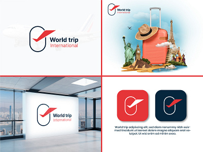 Travel Agency Logo Brand Identity adventure logo branding brandingidentity brandmark business design graphic design logo logotype sohelrana404 tourism travel travel agency travel agency logo travel branding travel logo visualidentity