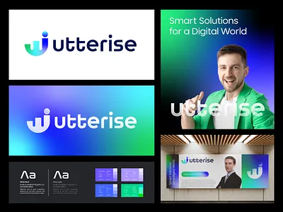 Rising Growth U letter Logo Design - Forward movement success app icon brand identity branding corporate success logo data forward movement logo futuristic logo gradient logo icon lettermark logo logo designer logo mark logotype modern logo monogram rising growth logo tech logo trendy logo u letter logo design