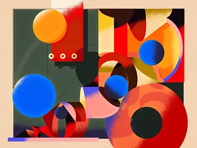 Geometric Fragments 29 3d artwork design graphic design illustration