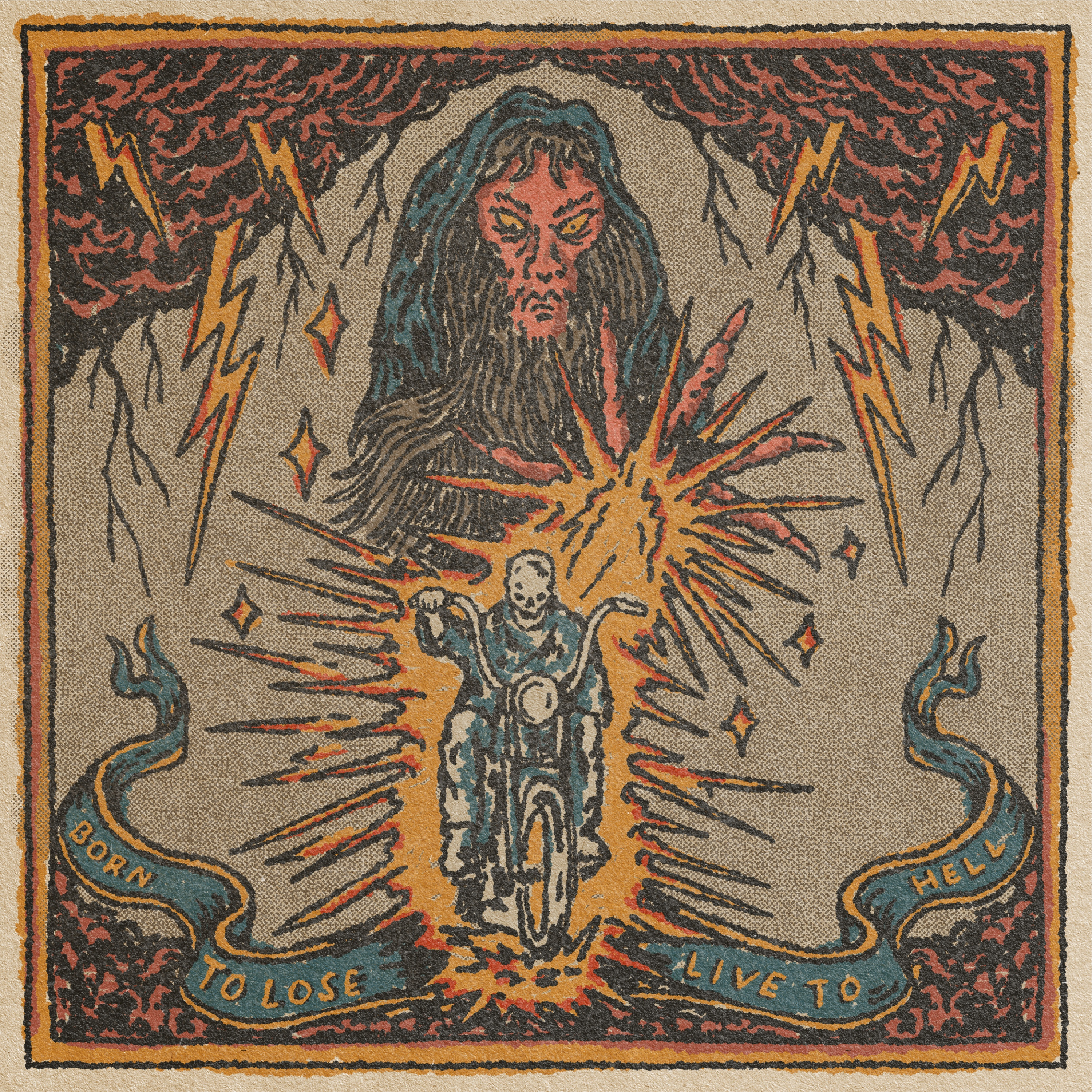 FTW apparel badge branding chopper custom graphic design illustration logo merchandise motorcycle oldschool t shirt vintage illustration vintage vibes