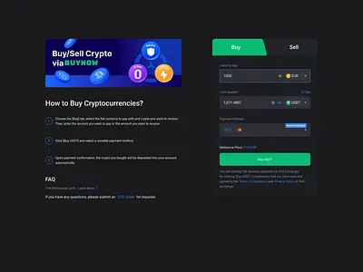 Buy crypto via debit/credit card app crypto design graphic design ui ux web3