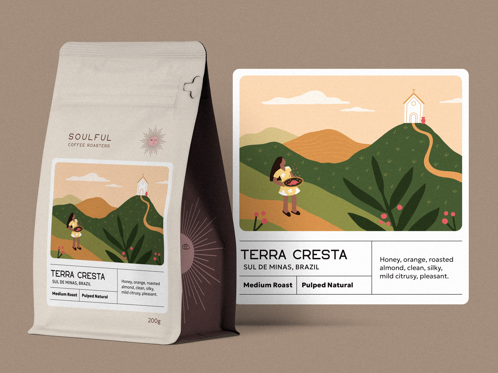 Example of Soulful Coffee Roasters - Packaging Design