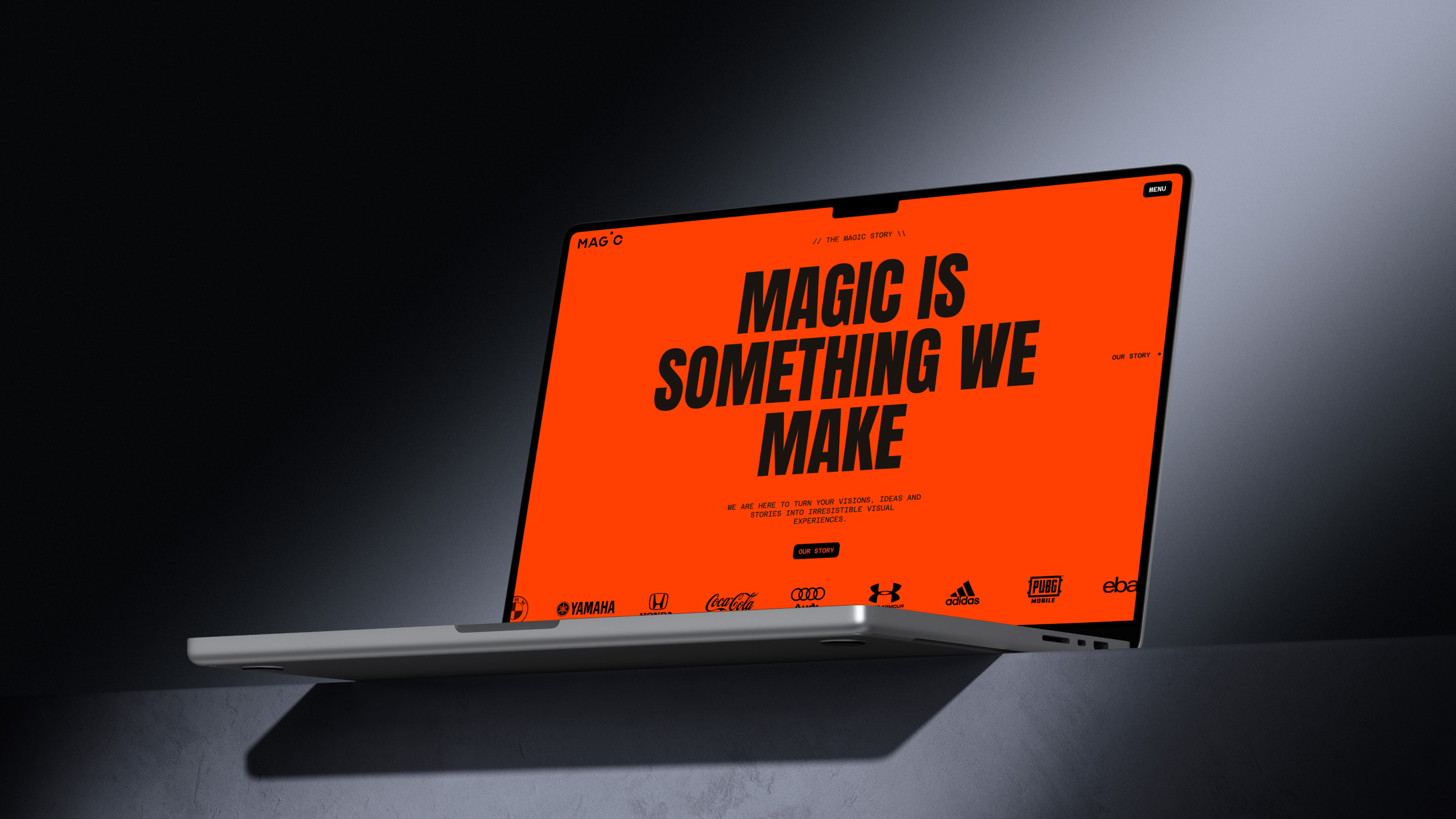 MAGIC.FILM WEBSITE DESIGN branding cinema content delivery design editorial minimal clean design mobile production house responsive design typography ui ux web design website