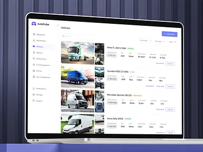 🚗 Fleet Management, Reimagined automotive branding crm design fleet management ui ux web web design