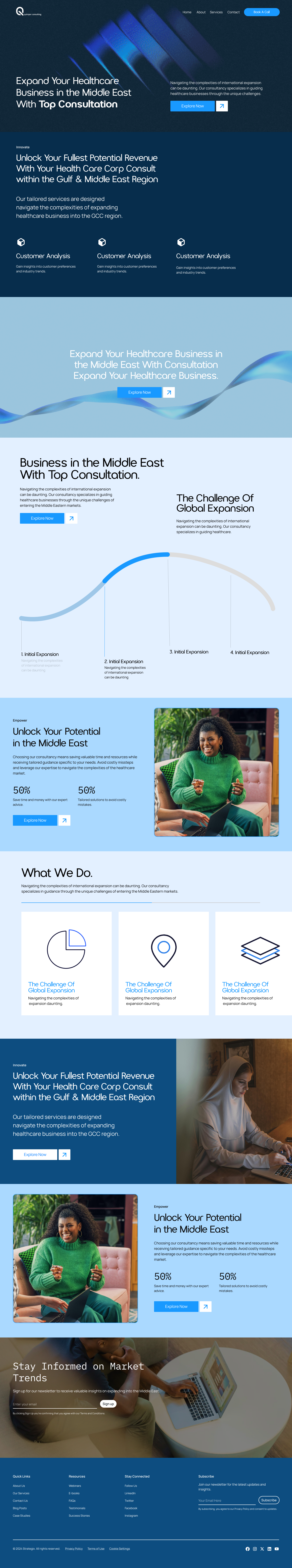 Healthcare Consulting 3D Website 3d branding graphic design motion graphics ui ux uxdesign web design