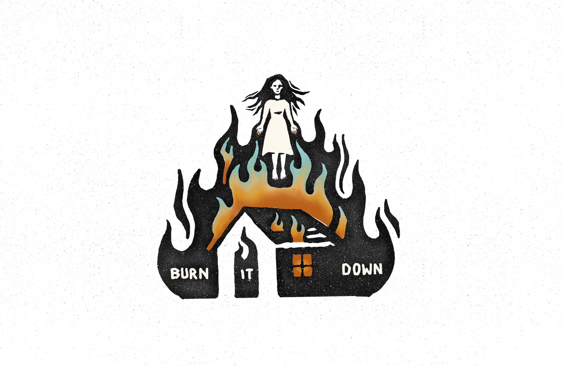 Hysteria Diagnosis - Witches digital illustration illustration stamp witch