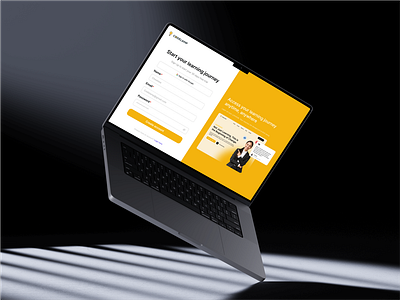 Website Course - Sign Up app branding course design graphic design illustration logo signup typography ui ux vector websitecourse