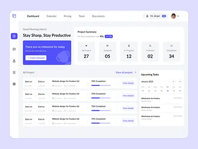 Task management web app design graphic design typography ui ux