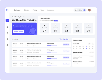 Task management web app design graphic design typography ui ux