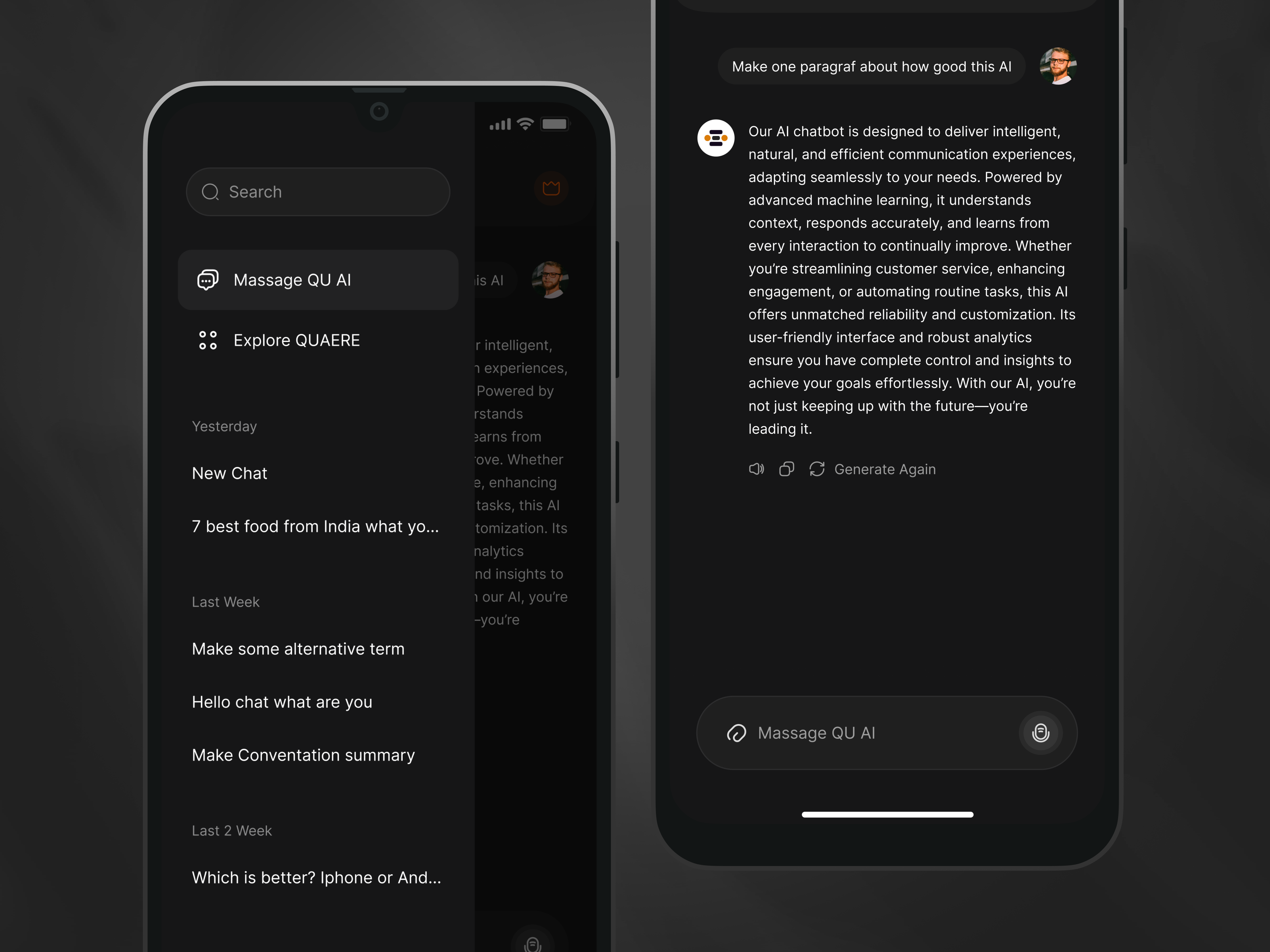 Example of High Quality Mobile App Design