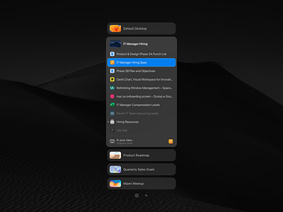 Navigator app interface list macos native navigation sidebar ui