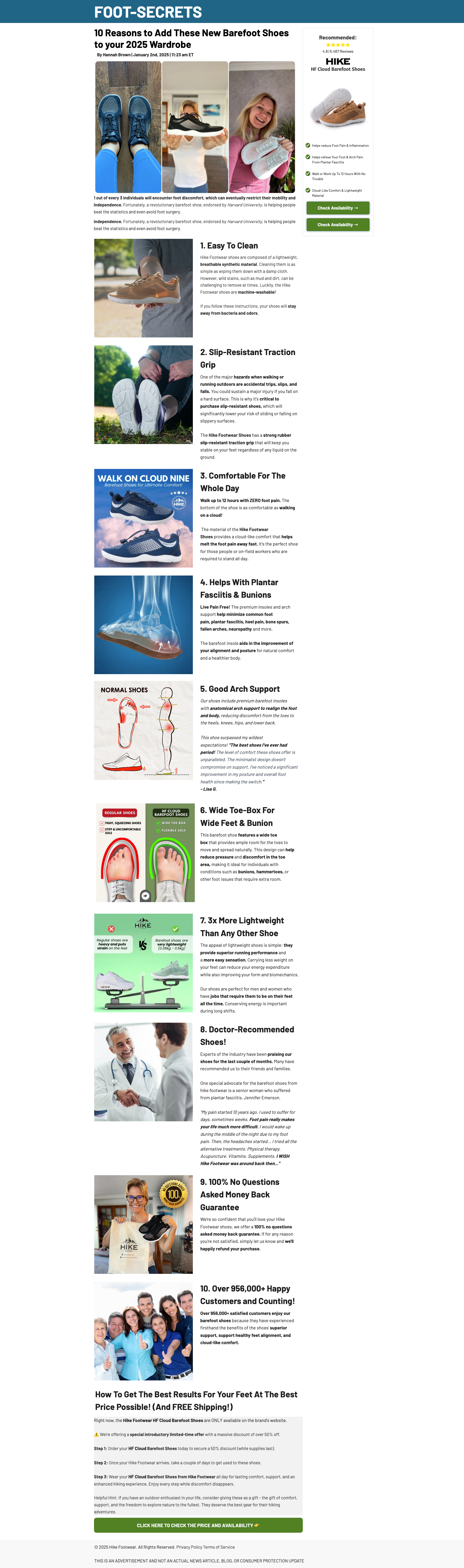 Try-Hike Footwear Listicle Page | Funnelish checkoutchamp