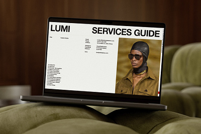 LUMI - Services Guide, Presentation Template, Pitch Desk brand brand guide brand guide template brand guidelines brand sheets brand strategy branding branding guidelines business proposal canva graphic design guide guide template guide templates logo marketing marketing solutions template ui ux
