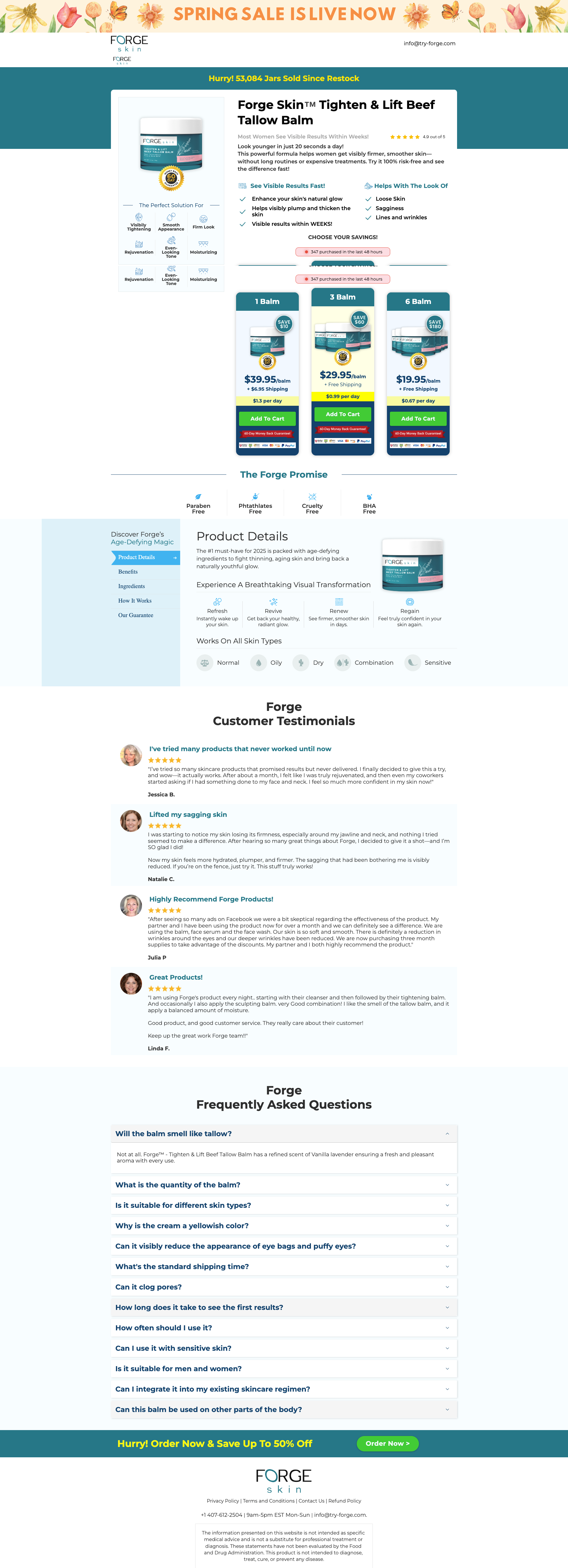Forge Skin Complete Funnel | Funnelish checkoutchamp funnelish template