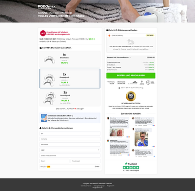 Nail Fungus Complete Funnel | Funnelish funnelish template