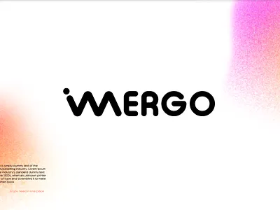 Imergo - Branding animation branding graphic design iphone logo mobile motion graphics tec ui