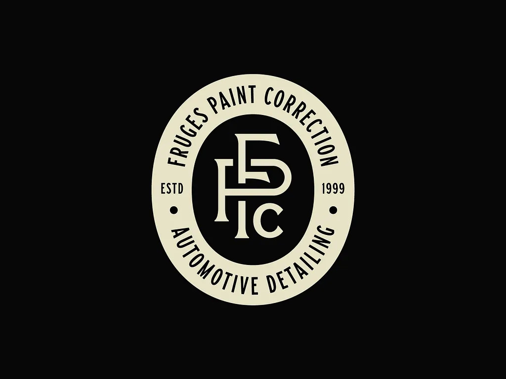 Fruges Paint Correction - Logo Design animation avatar badge brand brand identity branding business classic design graphic design lockup logo logo animation logo design logos marketing monogram small business vintage visual identity