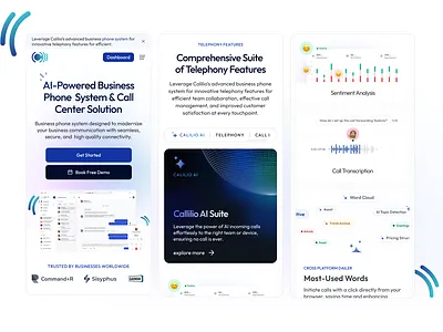 AI-Powered Business Phone System (VoIP) ai powered features reports ui voip