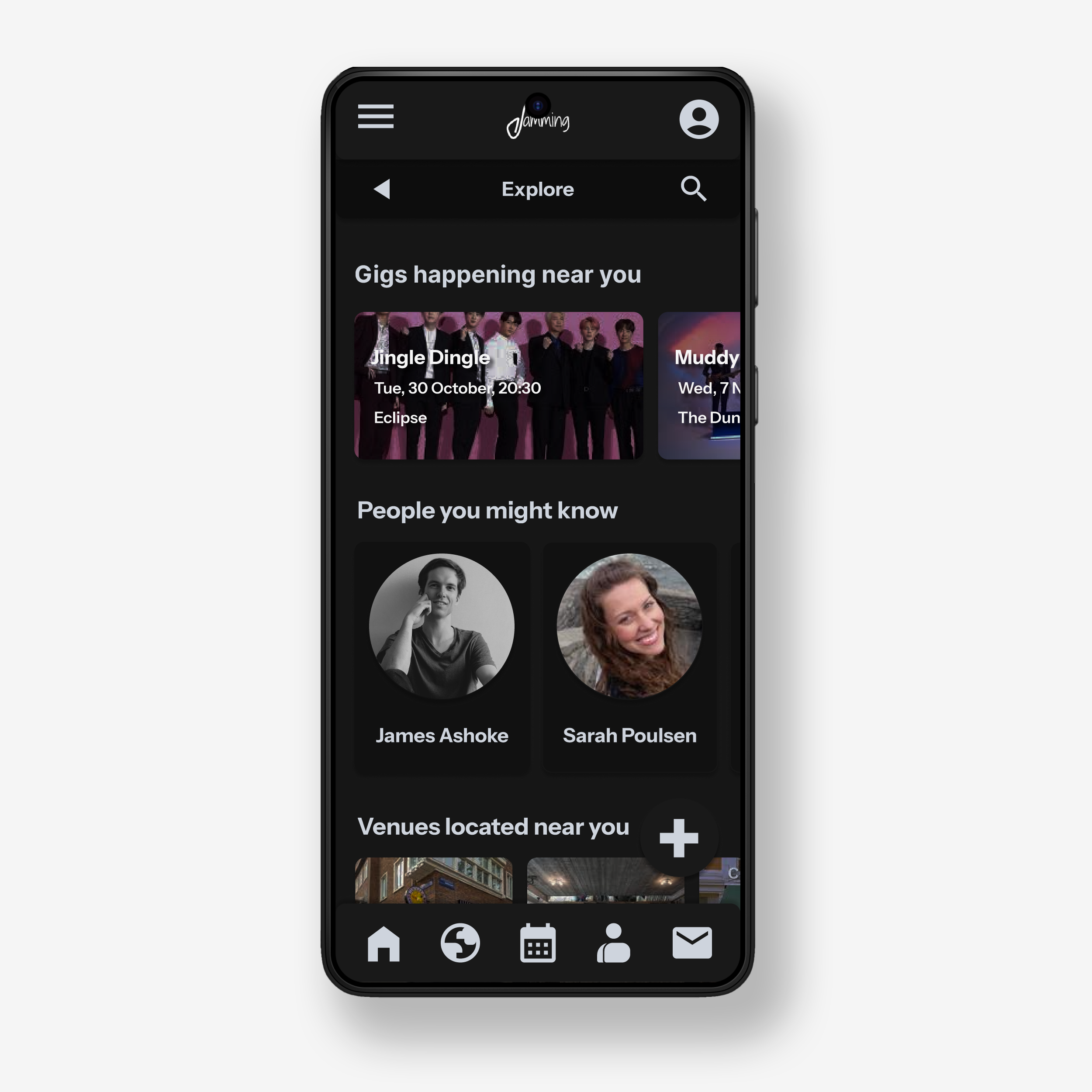 Jamming adobe xd android app daily ui design figma graphic design mobile app mobile app design mockup music prototype sketch ui ux uxui web app