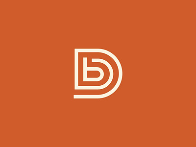 DB Custom Monogram avatar brand identity branding design graphic design icon illustration logo logos monogram visual identity