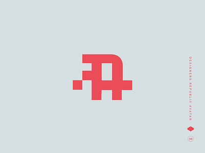 Designers Republic Avatar 1 bit logo 2000s futurism abstract avatar character design creative avatar designers republic futuristic pixel art gaming avatar ( geometric avatar graphic design modern pixel art pixel avatar playstation ps1 logo retrofuturism technology avatar unique avatar videogame logo wipeout ps1 y2k aesthetic