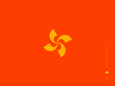 Slipstream Spiral abstract flower abstract logo brand identity dribbble art dynamic logo floral spiral flowing logo geometric logo graphic design logo design modern logo motion logo slipstream spiral spinning logo spiral logo sun flower sunburst logo symbol design twisting logo visual identity