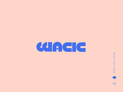 WACIC: Extra Bold Type Play 80s typography acronym logo bold typography brand identity creative type extra bold extra bold logo font design geometric type graphic design lettering logo design modern type text design type play typography unique type vector logo wacic wordmark