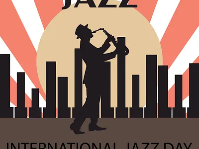 INTERNATIONAL JAZZ DAY adobe illustrator branding design graphic design hiphop illustration international jazz day jazz jazzy beats logo music typography ui ux vector world