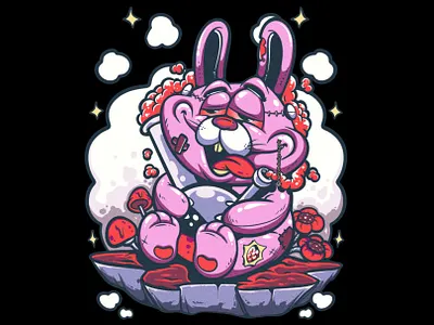 EXHALE - #artforsale art artwork cartoon clothing design illustration merch