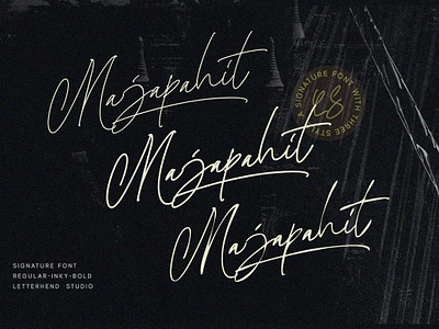 Majapahit- Signature Font