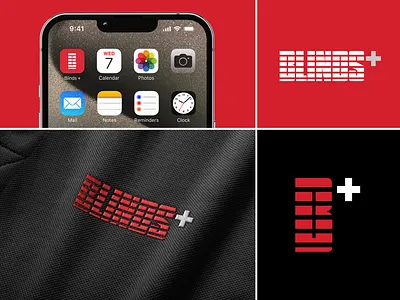 Blinds Plus - Logo Refresh app brand design brand identity brand identity design branding design home icon illustration logo logo design logo designer logomark wordmark