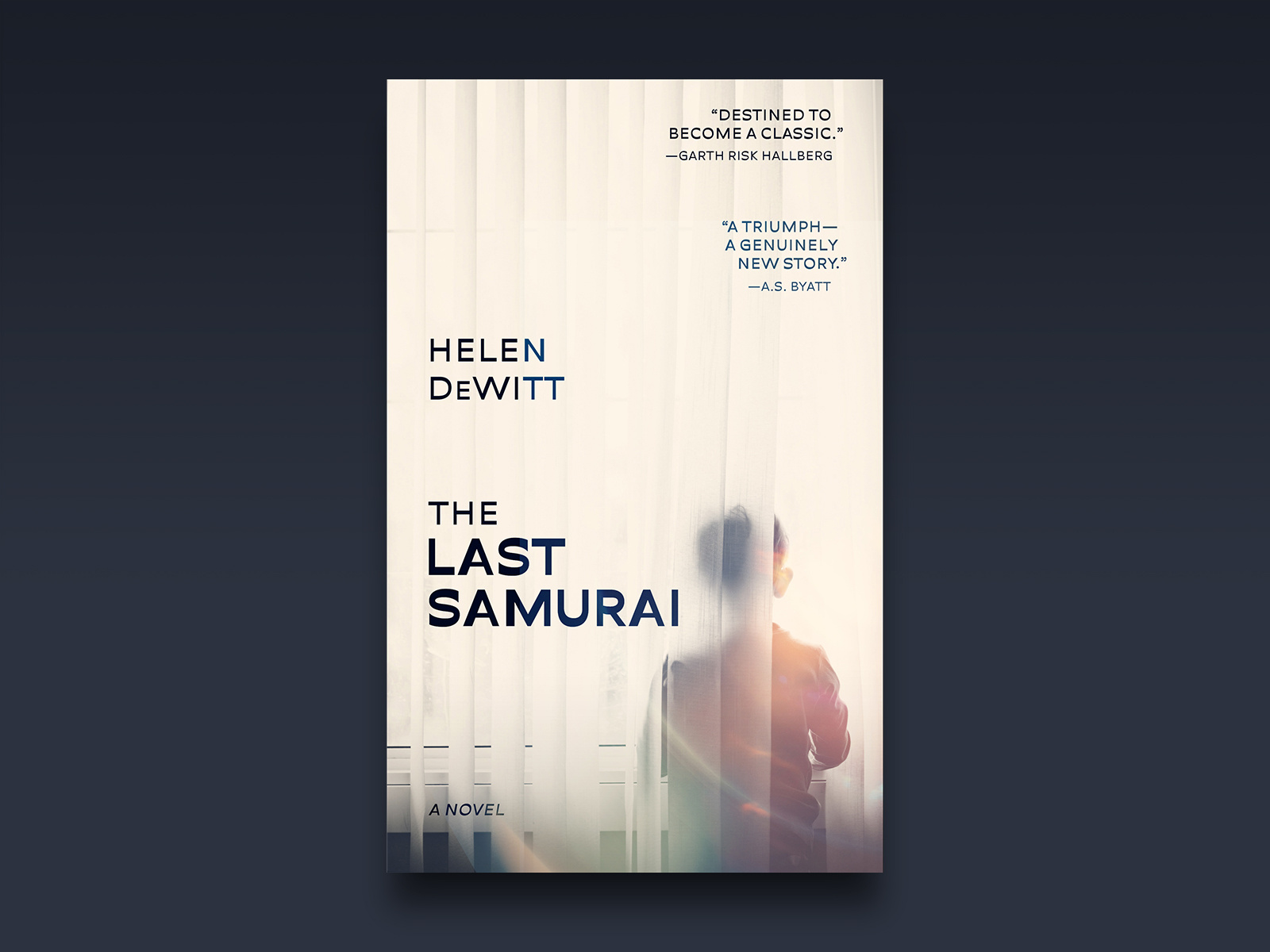 Classic cover refresh — The Last Samurai book book cover book cover art book design cover cover art cover design fiction graphic design