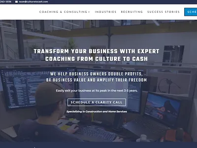 Business Coaching Web Design web design wordpress