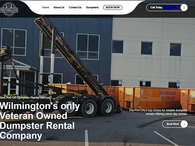 Dumpster Rental Web Design web design wordpress