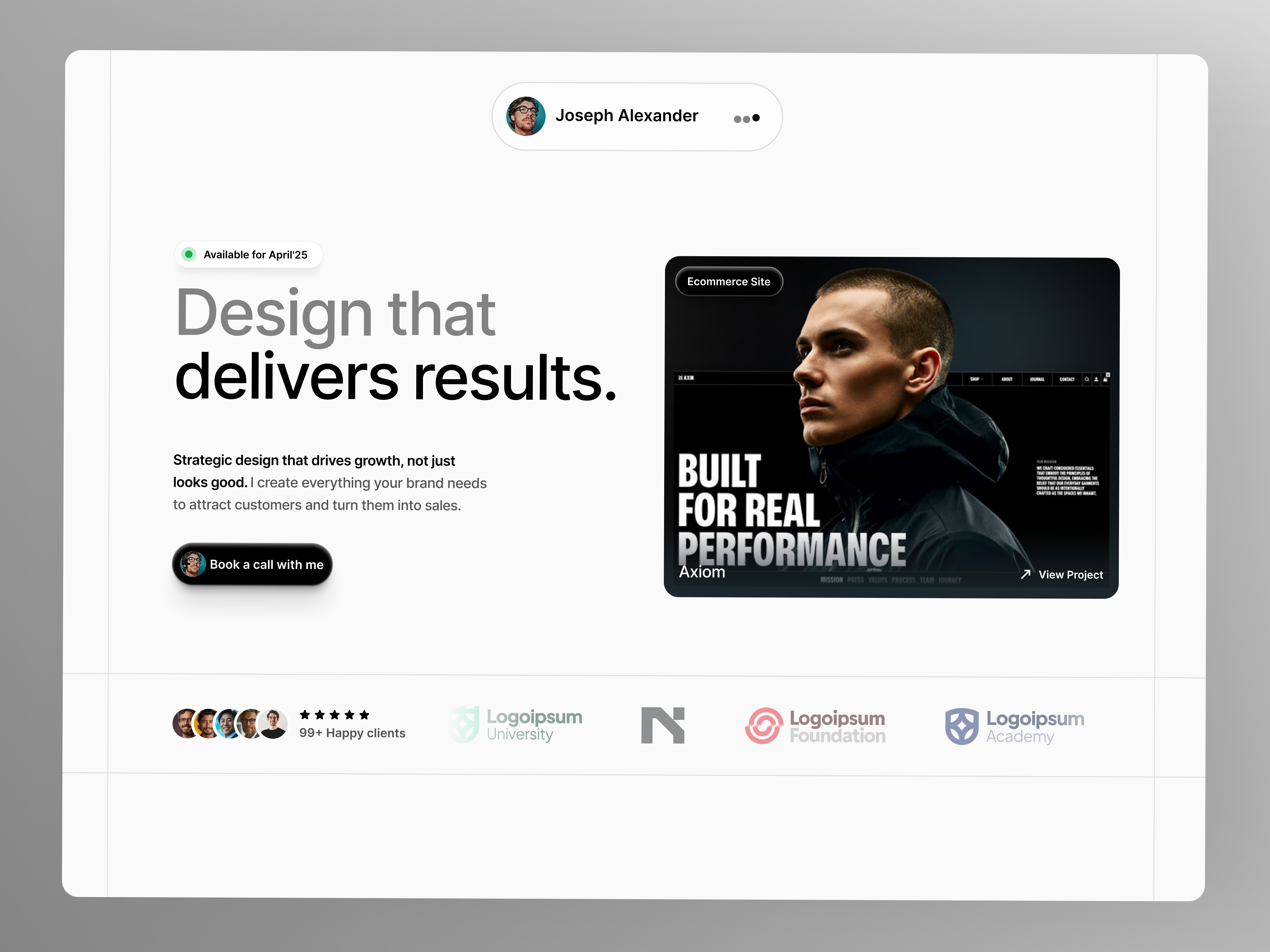 Example of Website Design