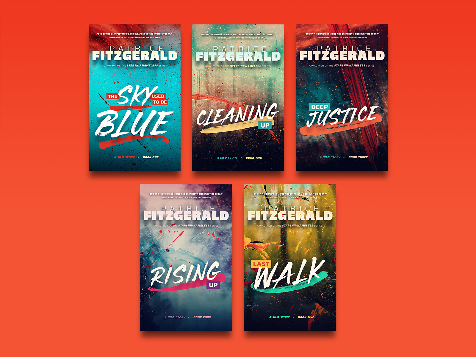 The Karma Series (A Silo Story), Patrice Fitzgerald book book cover book cover art book design cover cover art cover design fiction graphic design