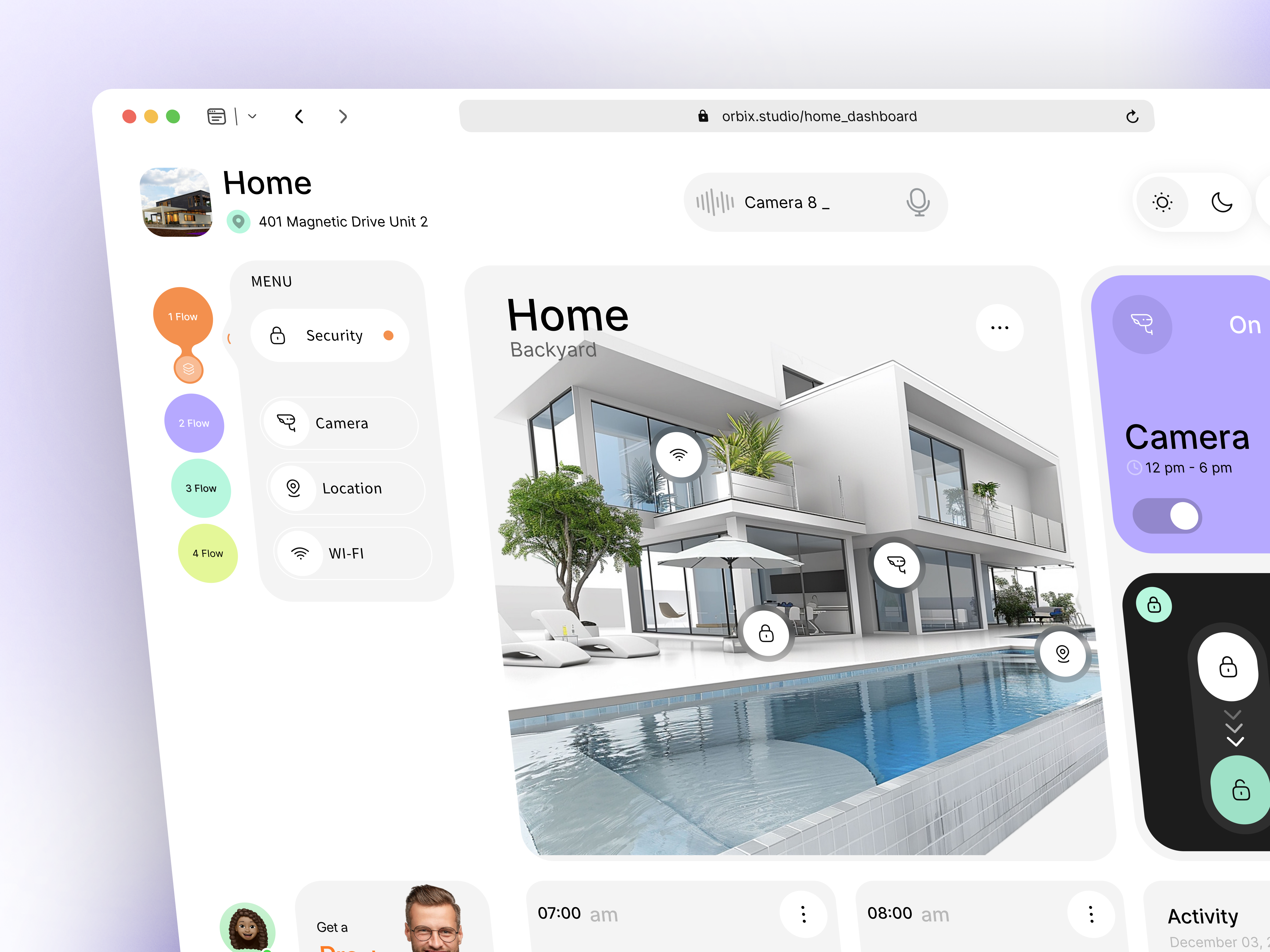 Example of Luxurious Responsive UI UX Website Design