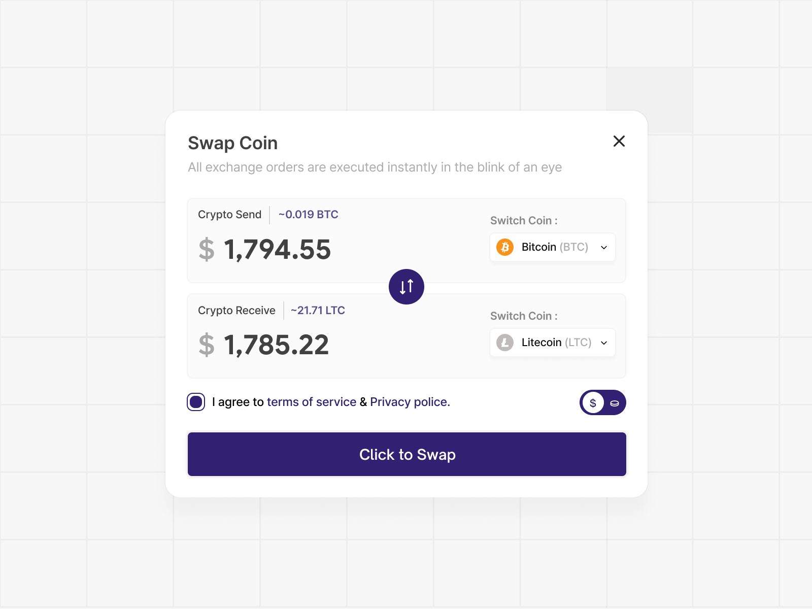 Crypto Exchange Cards bento bento cards coin coin exchange crypto crypto coin crypto exchange crypto swap ui ui website web developer website