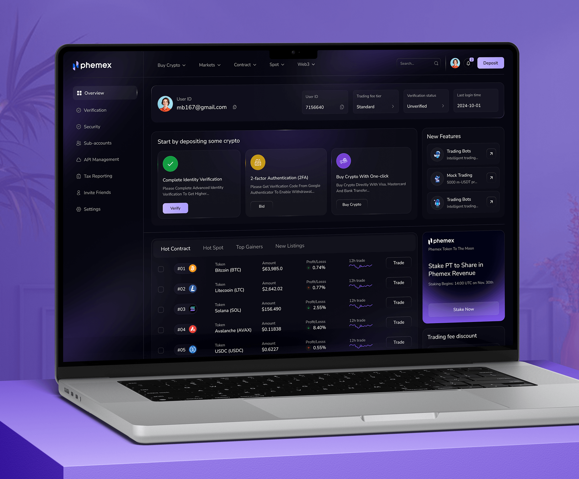Example of Dashboard Design