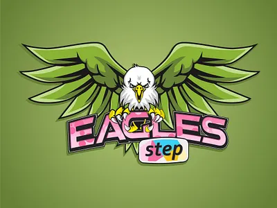 Eagle Step Logo branding graphic design logo