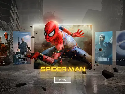 Spatial experience for VR animation design graphic design loop motion graphics ui vr xr 沉浸体验 空间设计