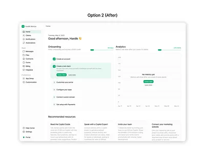 Copilot Dashboard Design figma uiux uiuxdesign user experience user interface web design